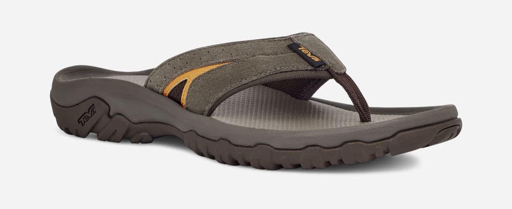 Japonki Teva Katavi 2 Thong Męskie Khaki | Poland-6510