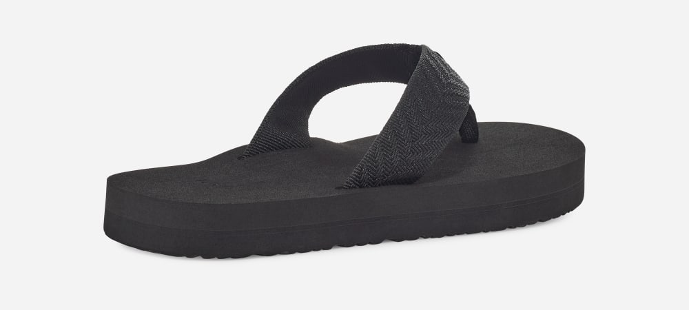 Japonki Teva Mush II Damskie Czarne | Poland-6478