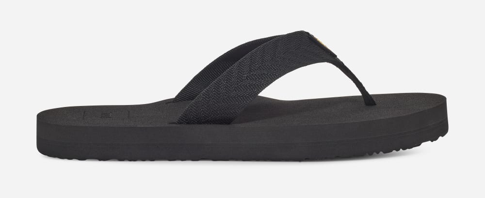 Japonki Teva Mush II Damskie Czarne | Poland-6478