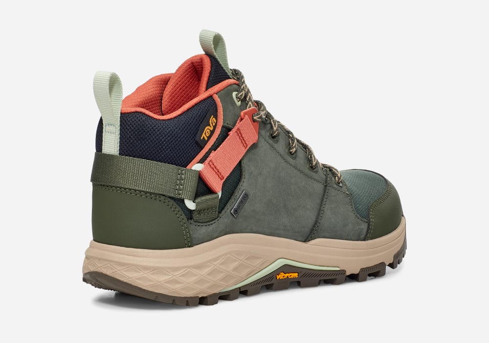 Kozaki Trekkingowe Teva Grandview Gore-Tex Damskie Khaki | Poland-1738