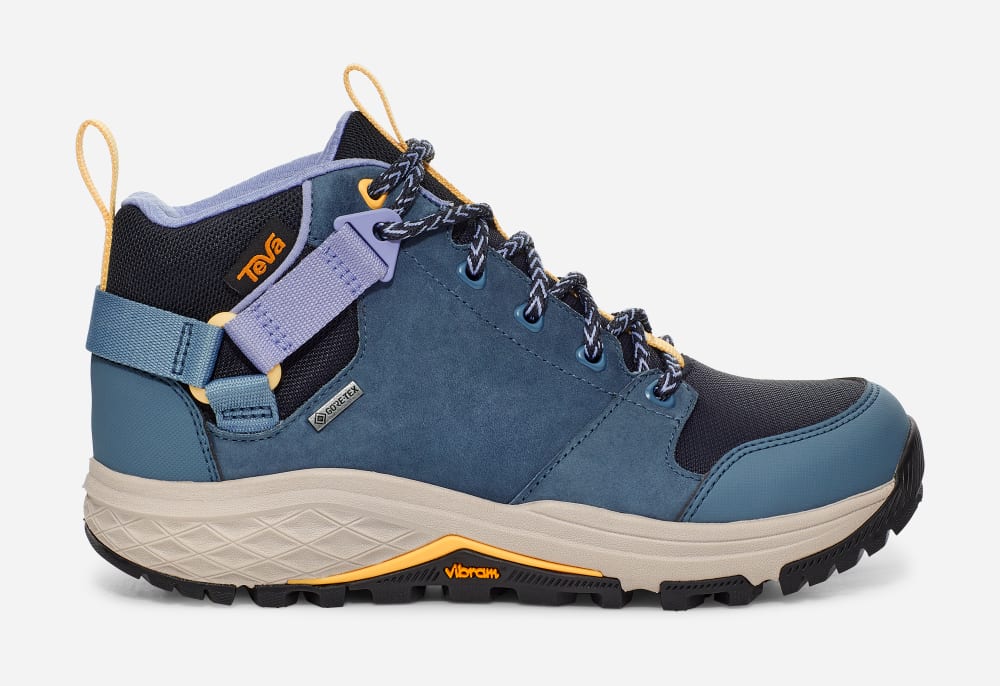 Kozaki Trekkingowe Teva Grandview Gore-Tex Damskie Niebieskie | Poland-3724