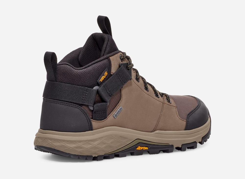 Kozaki Trekkingowe Teva Grandview Gore-Tex Męskie Czekolada | Poland-4620